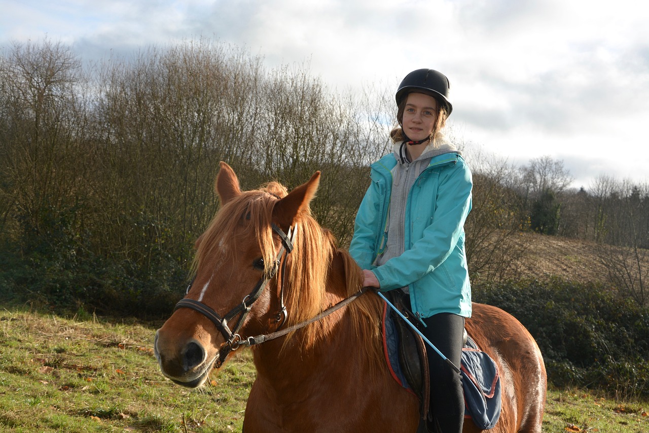 Photo de Claire L sur son cheval